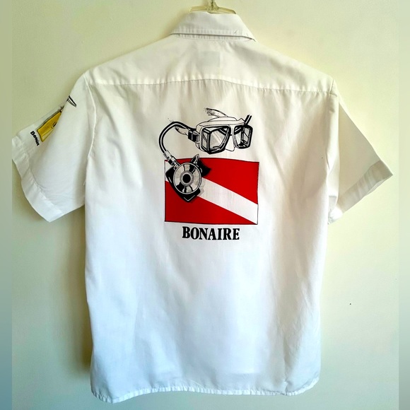 Other - Size L from Bonaire white w/ scuba bragging on sleeve & back